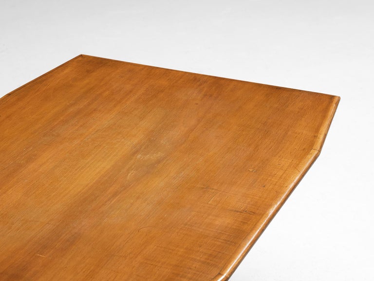 Mid-Century Modern Italian Coffee Table in Walnut