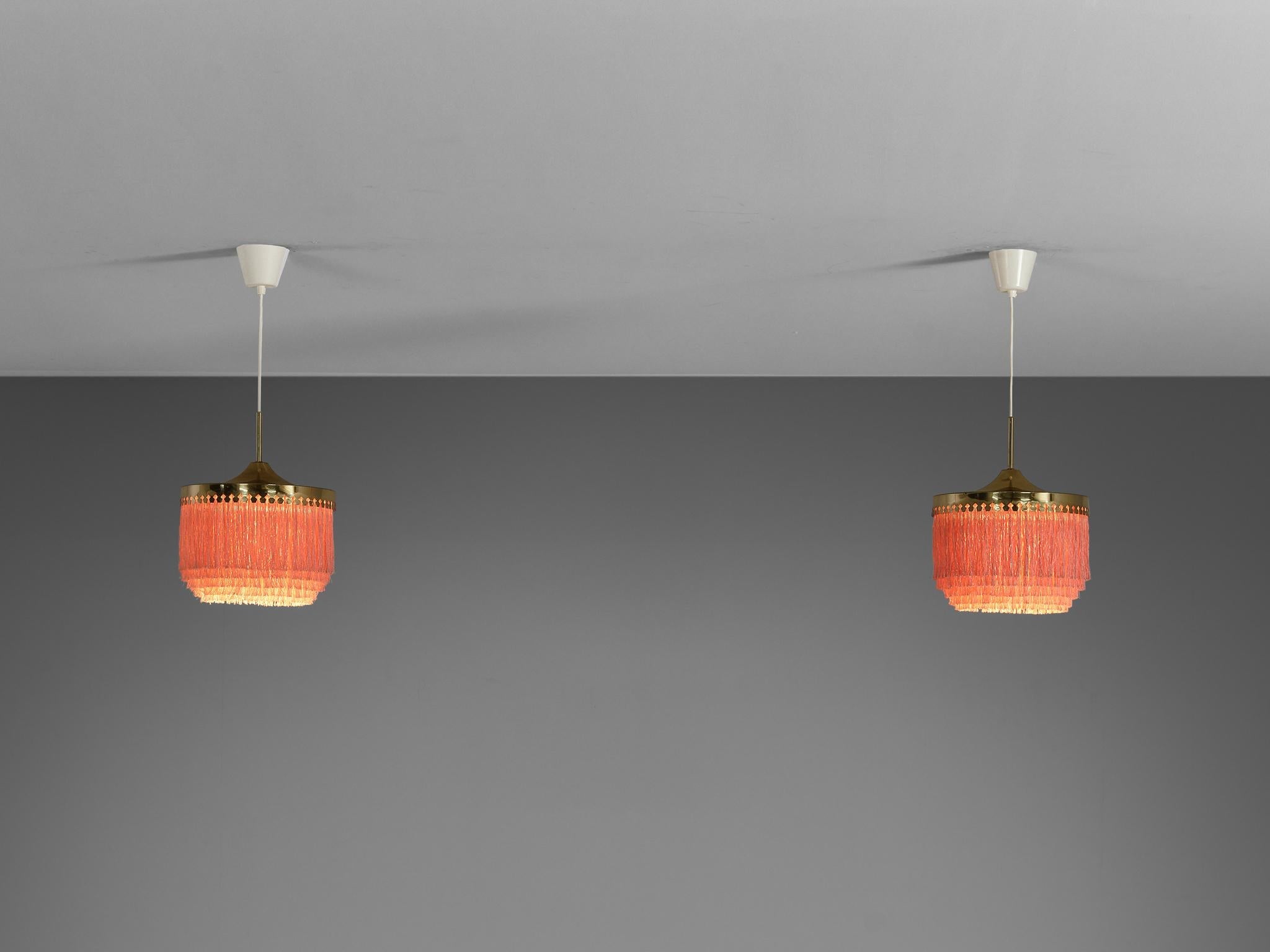 Hans-Agne Jakobsson Pair of 'Fringe' Pendants