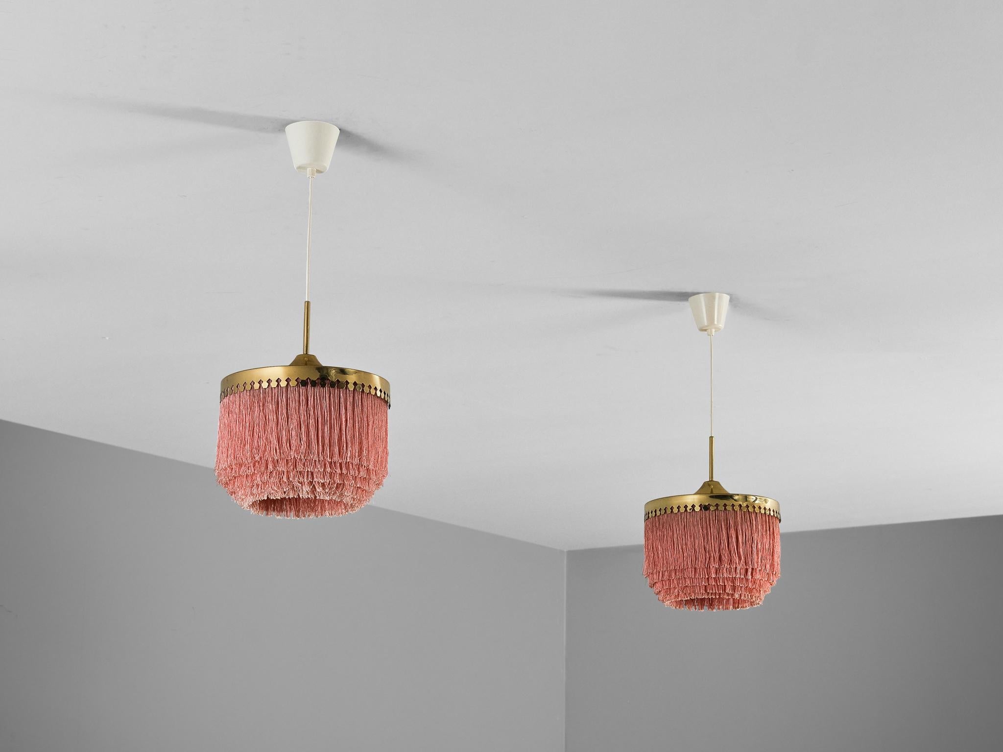 Hans-Agne Jakobsson Pair of 'Fringe' Pendants