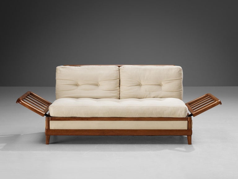 Osvaldo Borsani for Arredamenti Borsani Varedo Daybed in Walnut