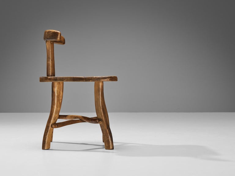 Organic Brutalist Chairs in Maple