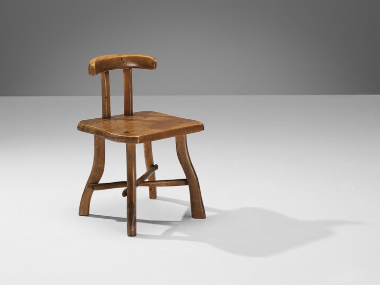 Organic Brutalist Chairs in Maple