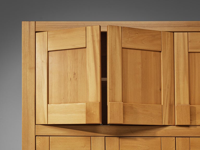 Maison Regain Grand Highboard in Solid Elm