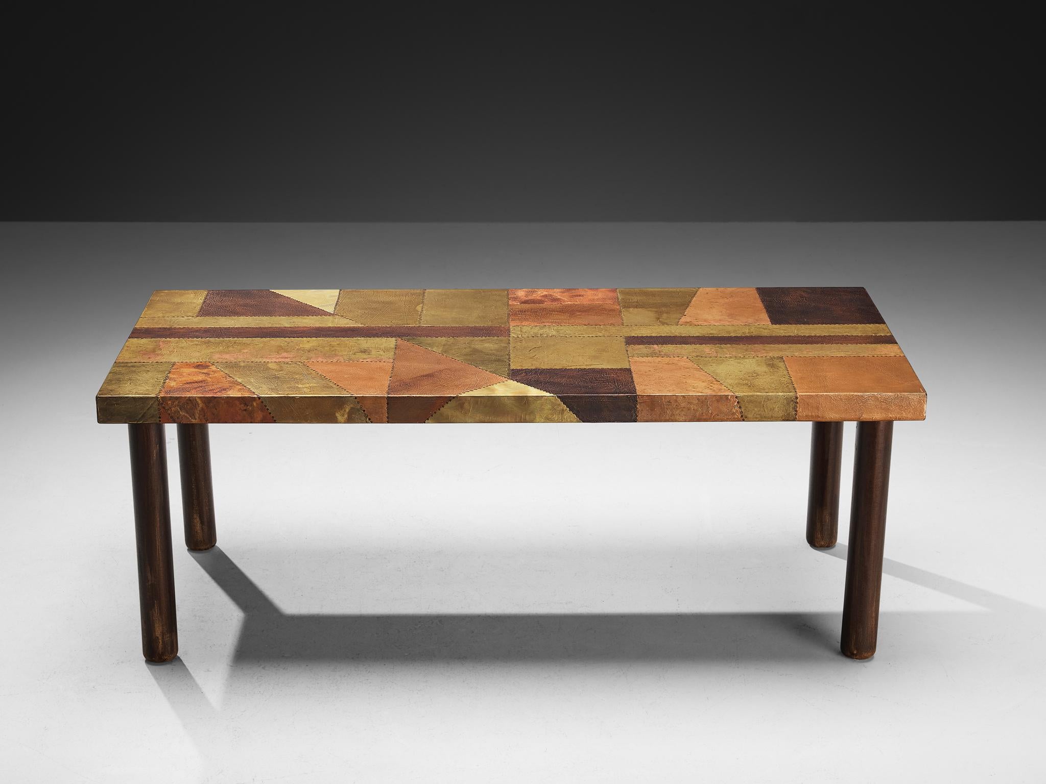 Lorenzo Burchiellaro Dining or Center Table in Copper