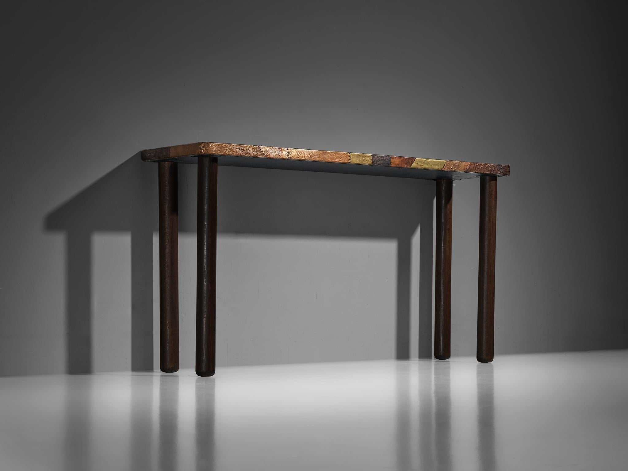 Lorenzo Burchiellaro Console Table in Copper