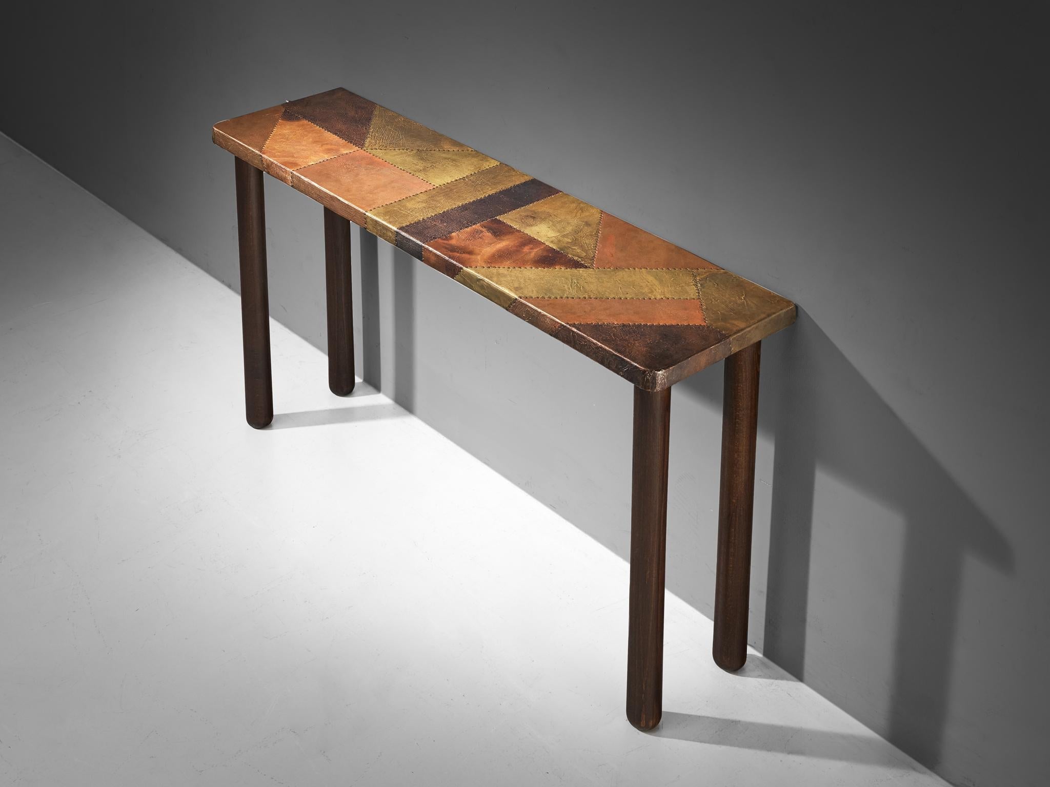 Lorenzo Burchiellaro Console Table in Copper