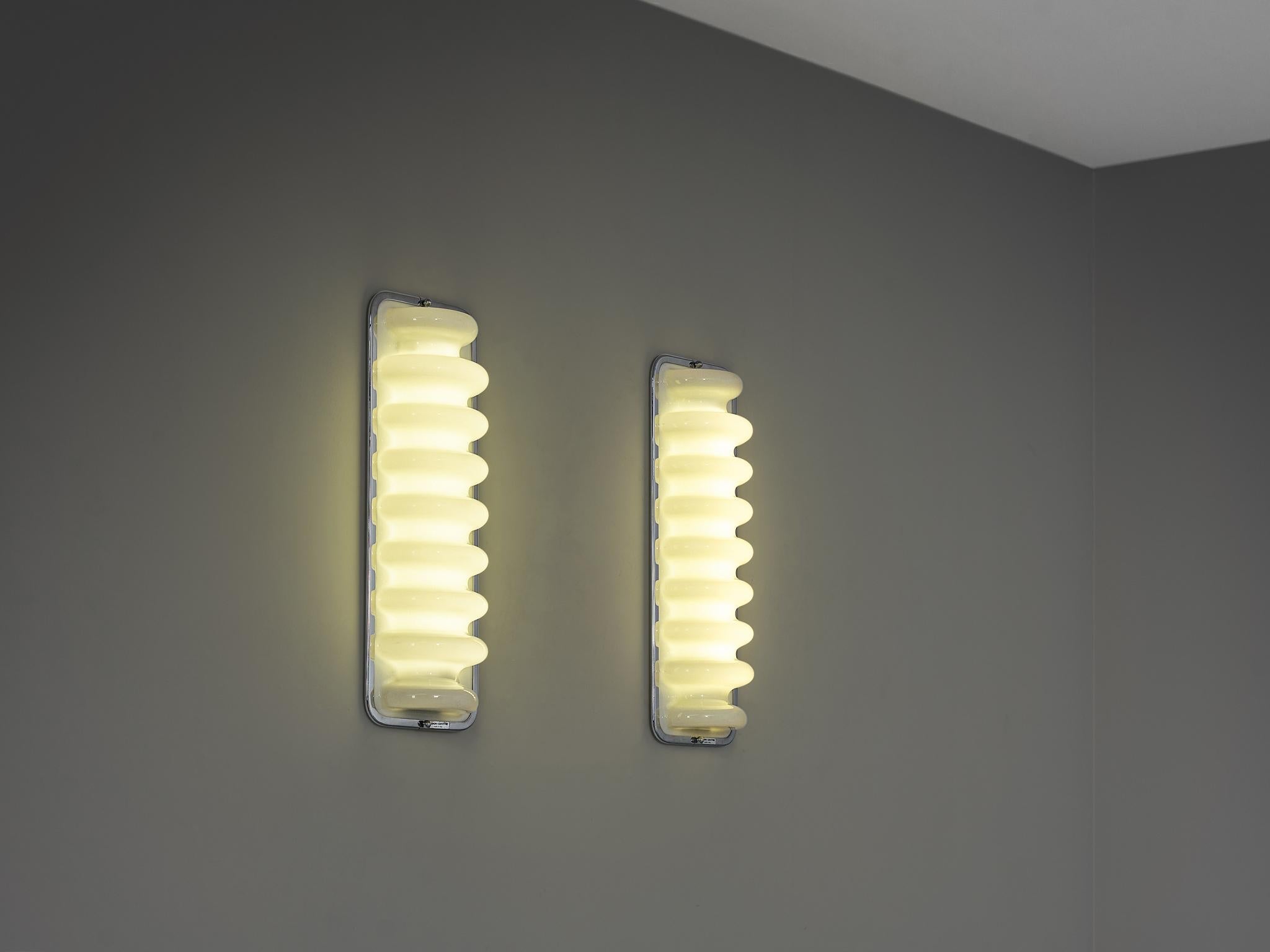 Ettore Sottsass for Design Centre/Poltronova ‘Bruco’ Wall Lights