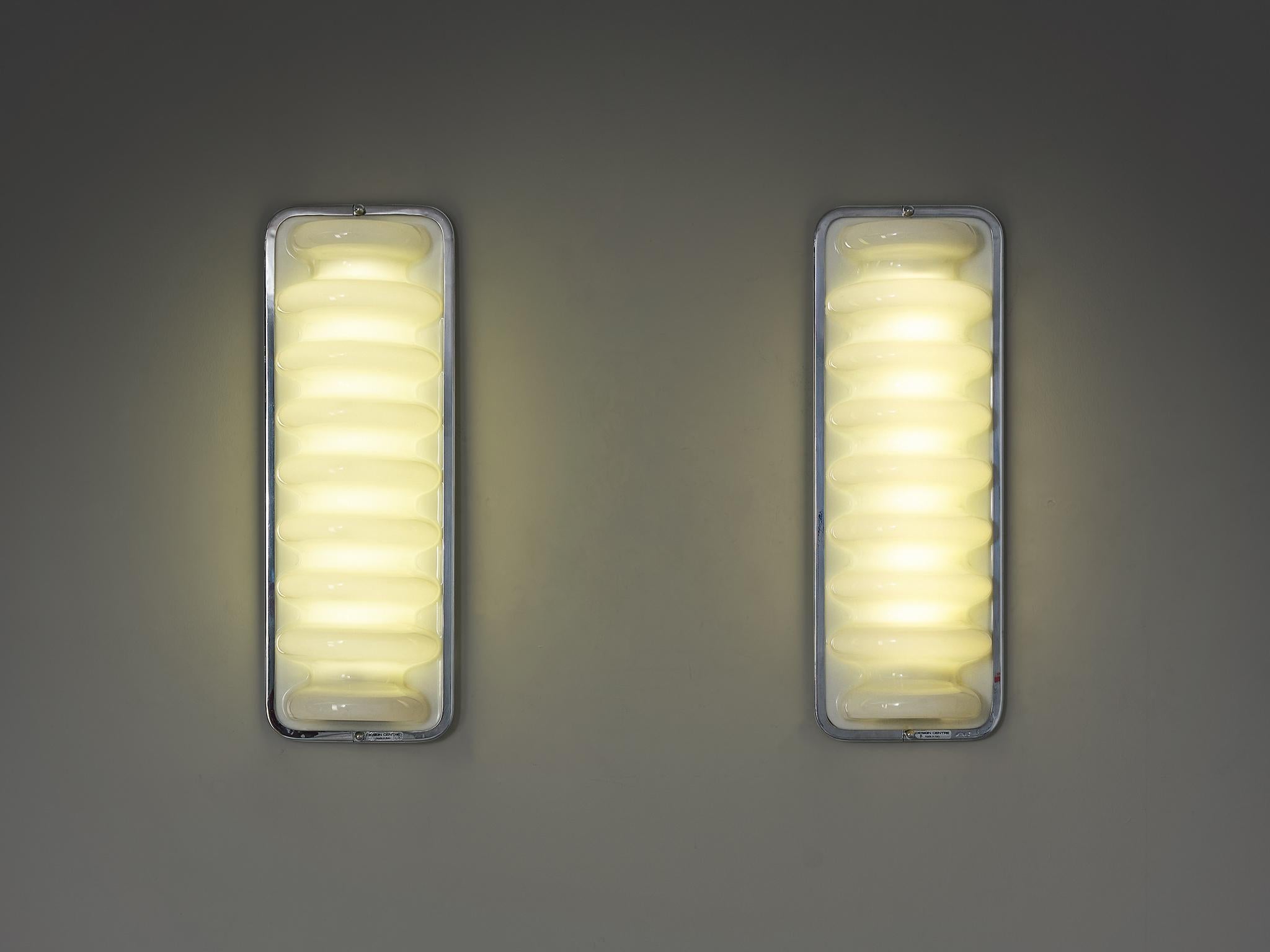 Ettore Sottsass for Design Centre/Poltronova ‘Bruco’ Wall Lights