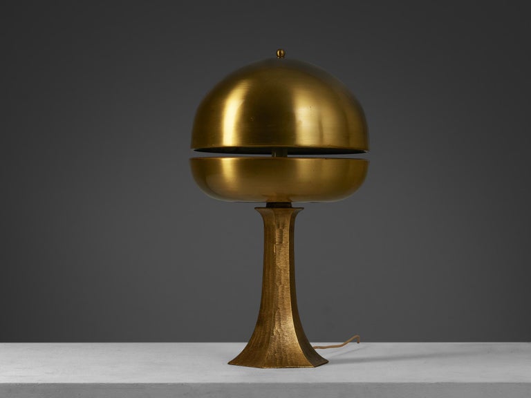 Luciano Frigerio for Frigerio di Desio Table Lamp in Brass