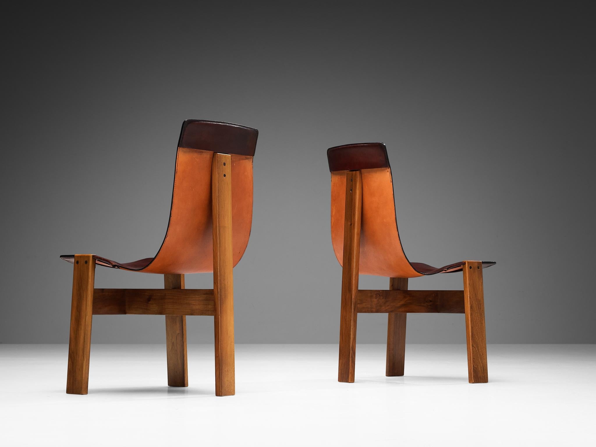 Angelo Mangiarotti for Skipper 'Tre 3' Dining Chairs