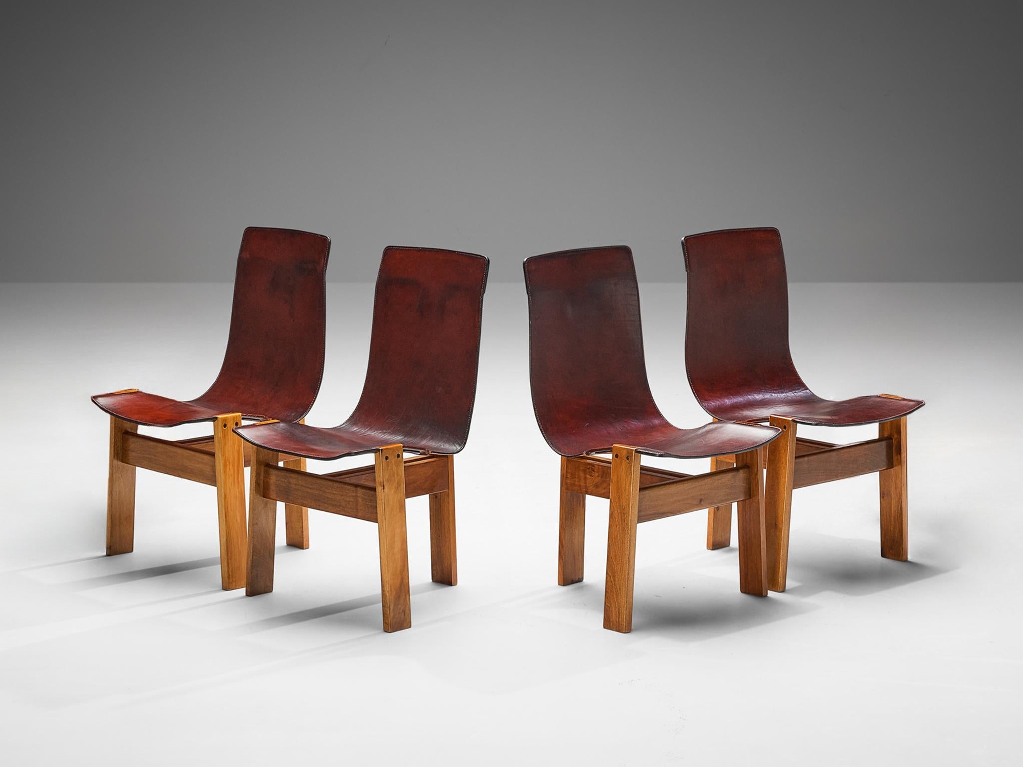 Angelo Mangiarotti for Skipper 'Tre 3' Dining Chairs