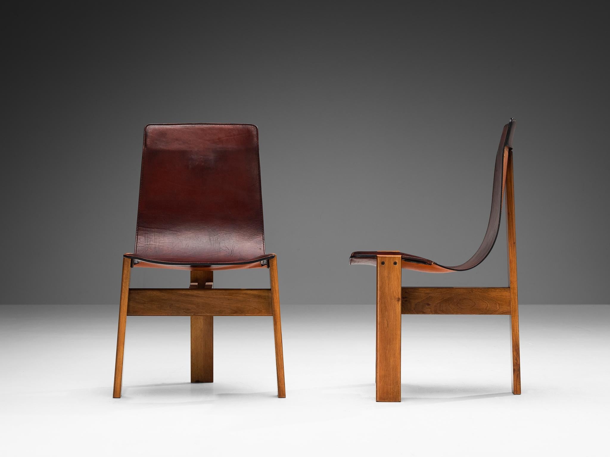 Angelo Mangiarotti for Skipper 'Tre 3' Dining Chairs