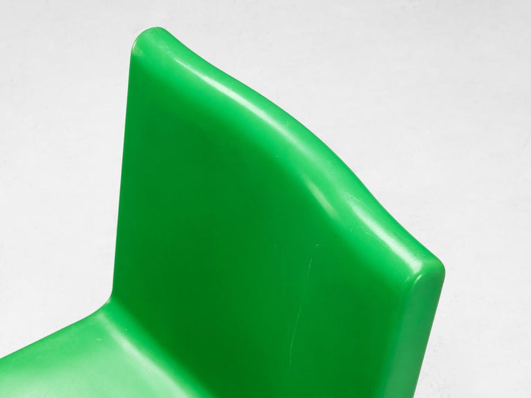 Marc Newson 'Kiss the Future' Chair in Green Molded Polypropylene