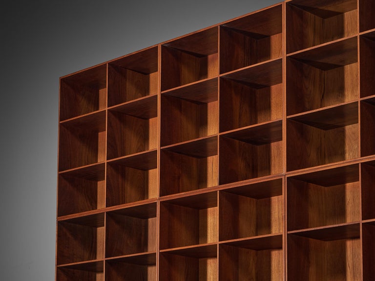 Mogens Koch for Rud Radmussen Modular Library in Mahogany