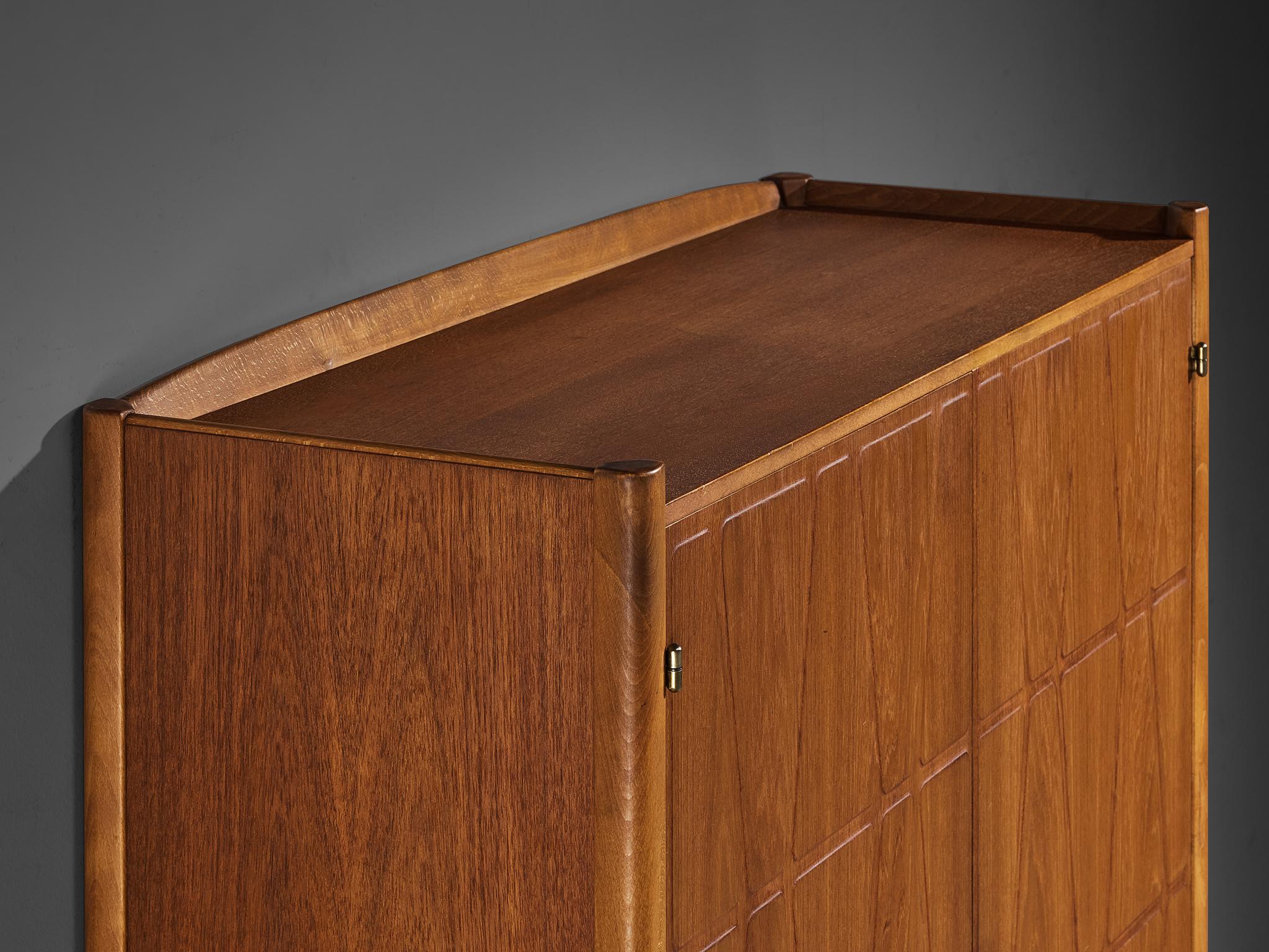 Yngve Ekström for Westbergs Möbler 'Bangkok' Cabinet in Teak