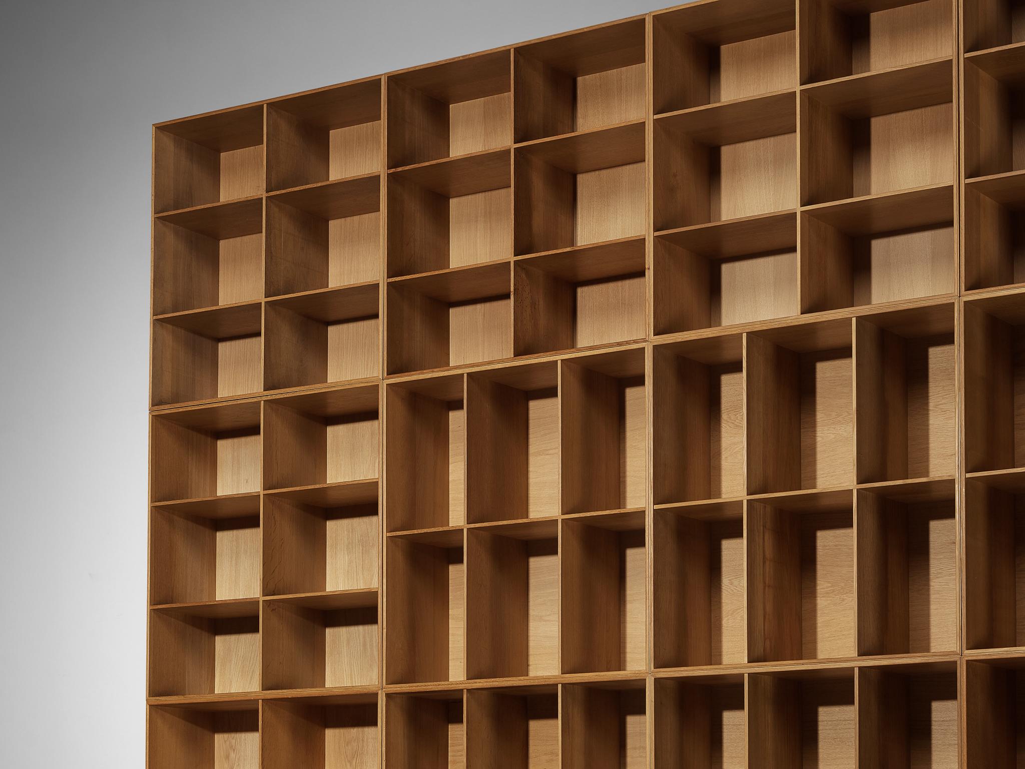 Mogens Koch for Rud Radmussen Modular Library in Oak