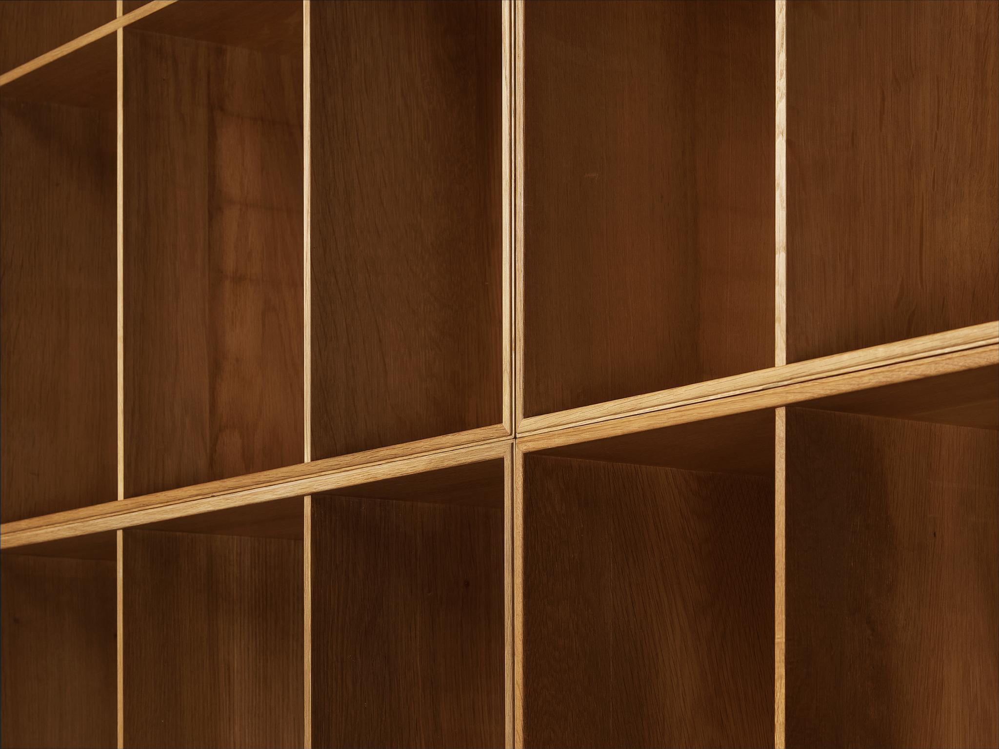 Mogens Koch for Rud Radmussen Modular Library in Oak