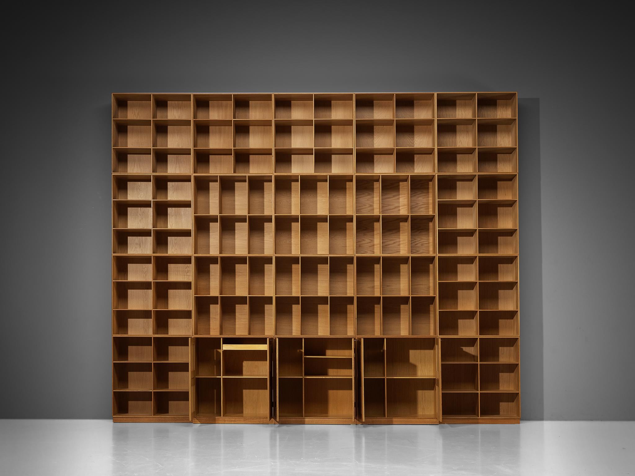 Mogens Koch for Rud Radmussen Modular Library in Oak