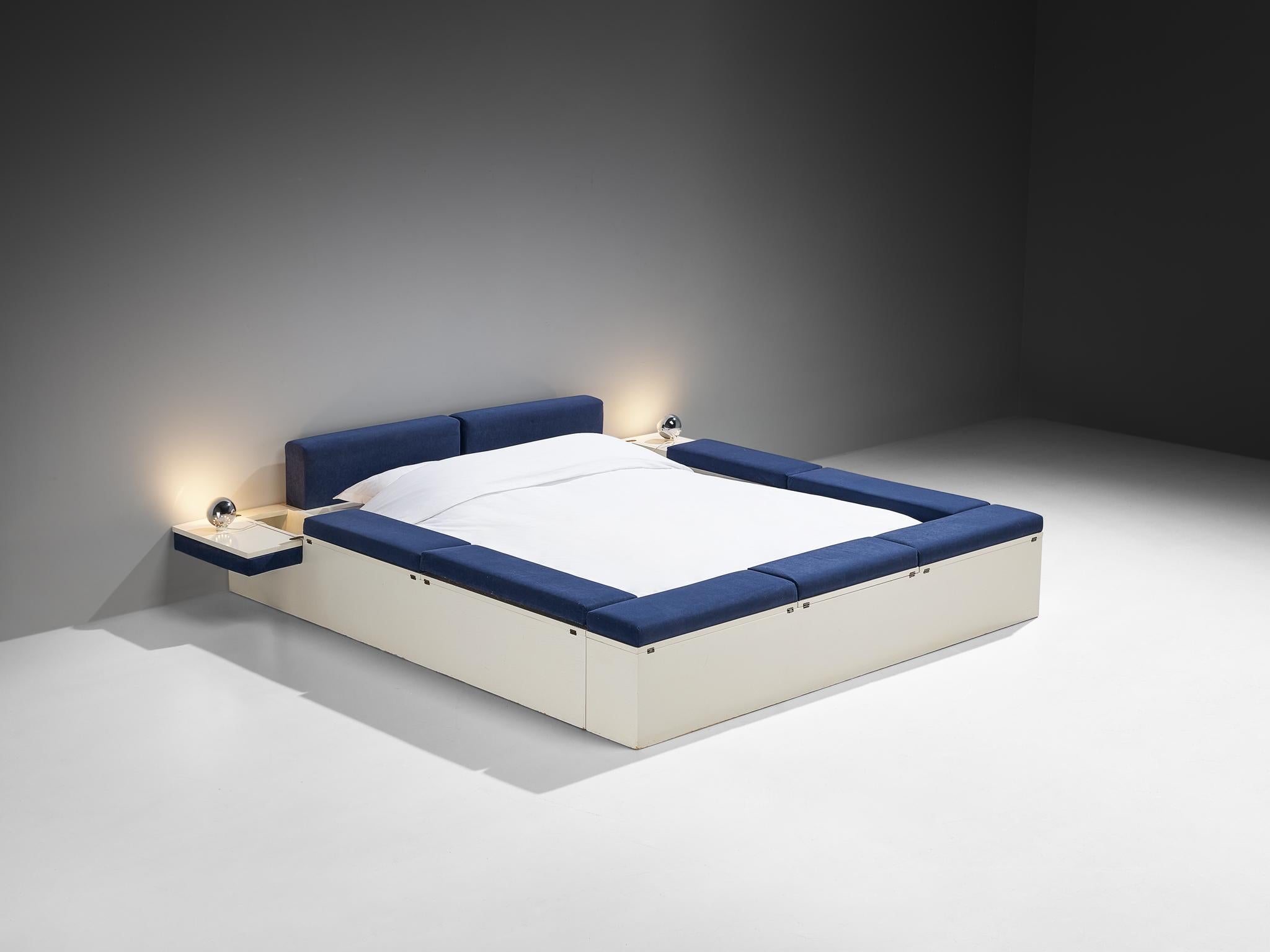 Vittorio Rossi and Luciano Bertoncini for Cjfra 'Zattera' Bed