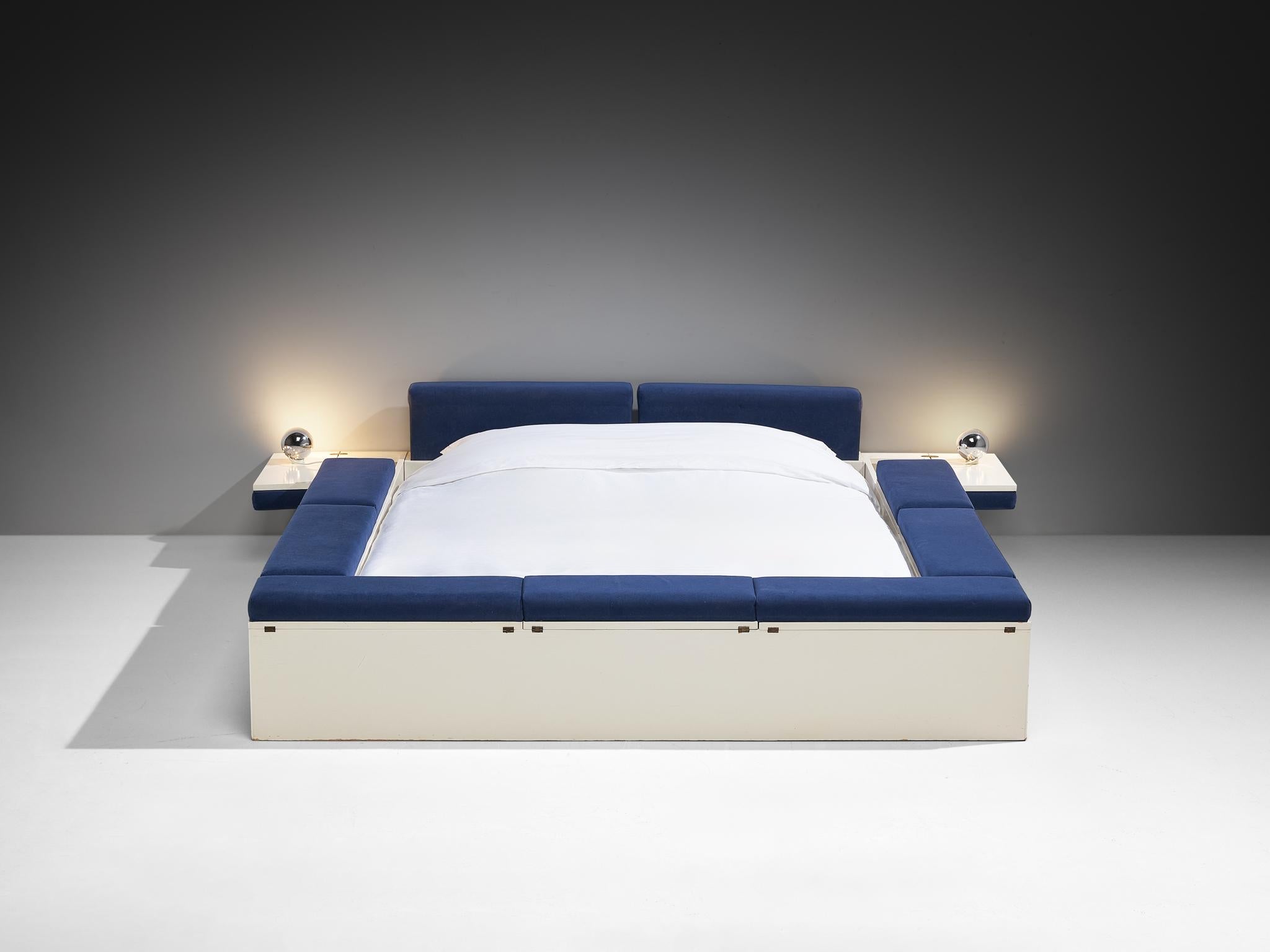 Vittorio Rossi and Luciano Bertoncini for Cjfra 'Zattera' Bed