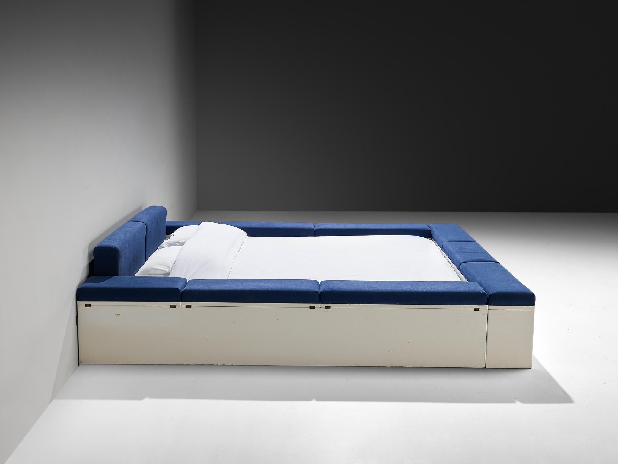 Vittorio Rossi and Luciano Bertoncini for Cjfra 'Zattera' Bed