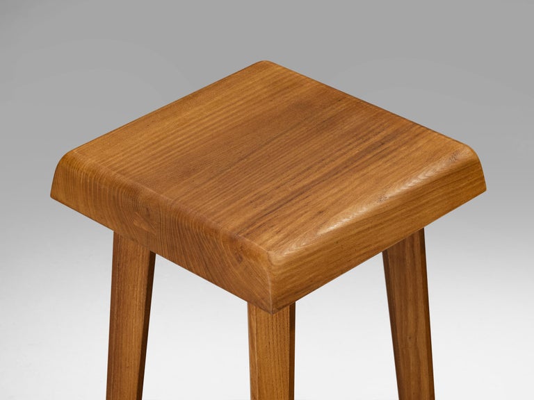 Pierre Chapo 'S01' Stools in Solid Elm