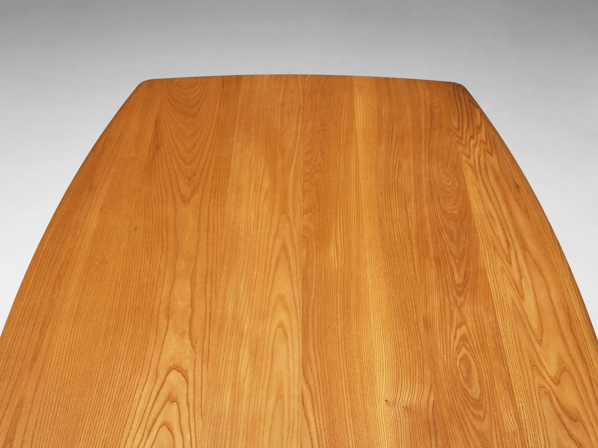 French Seltz Dining Table in Solid Elm