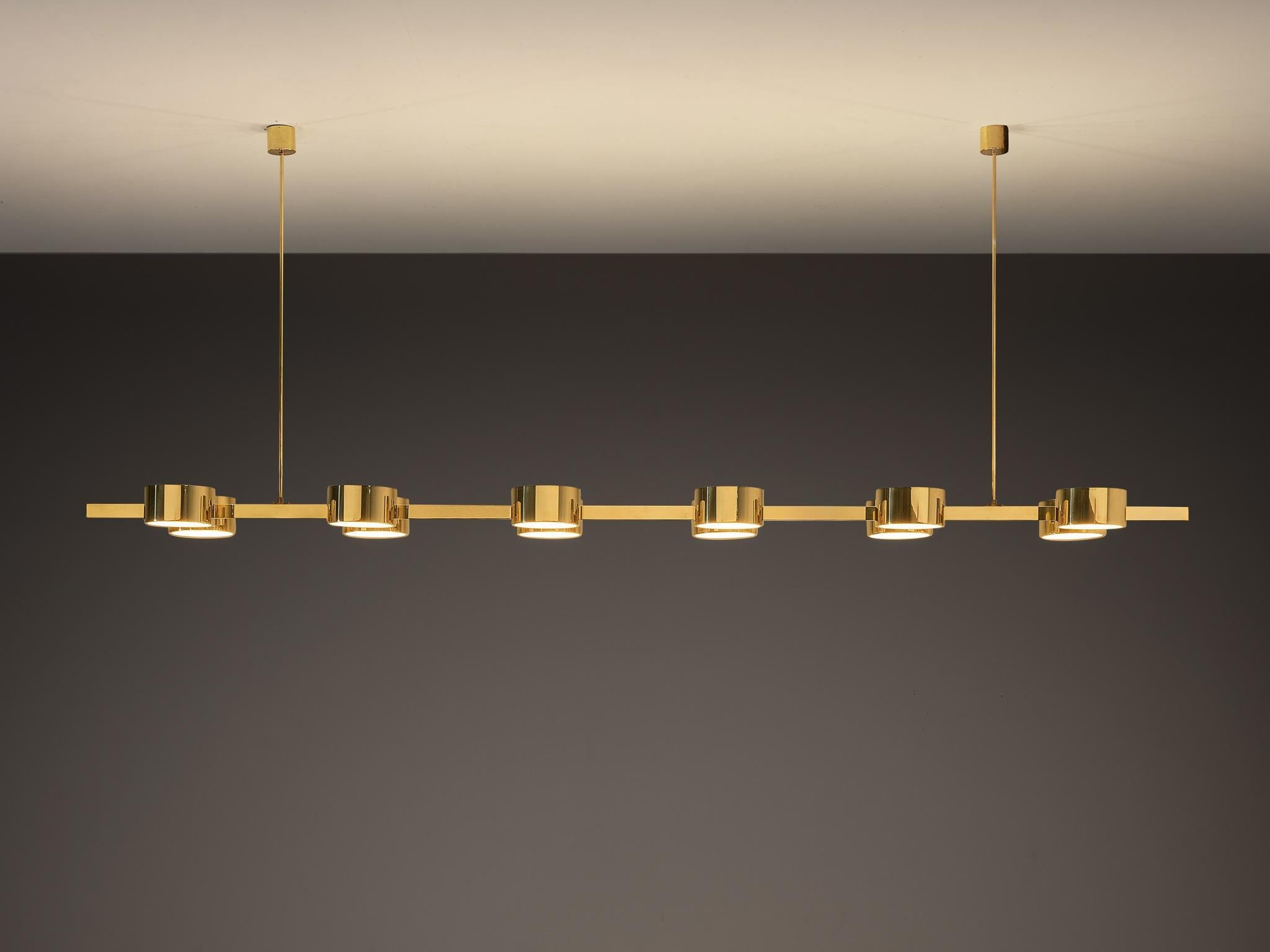 Hans-Agne Jakobsson 'T 261/12' Chandelier in Brass