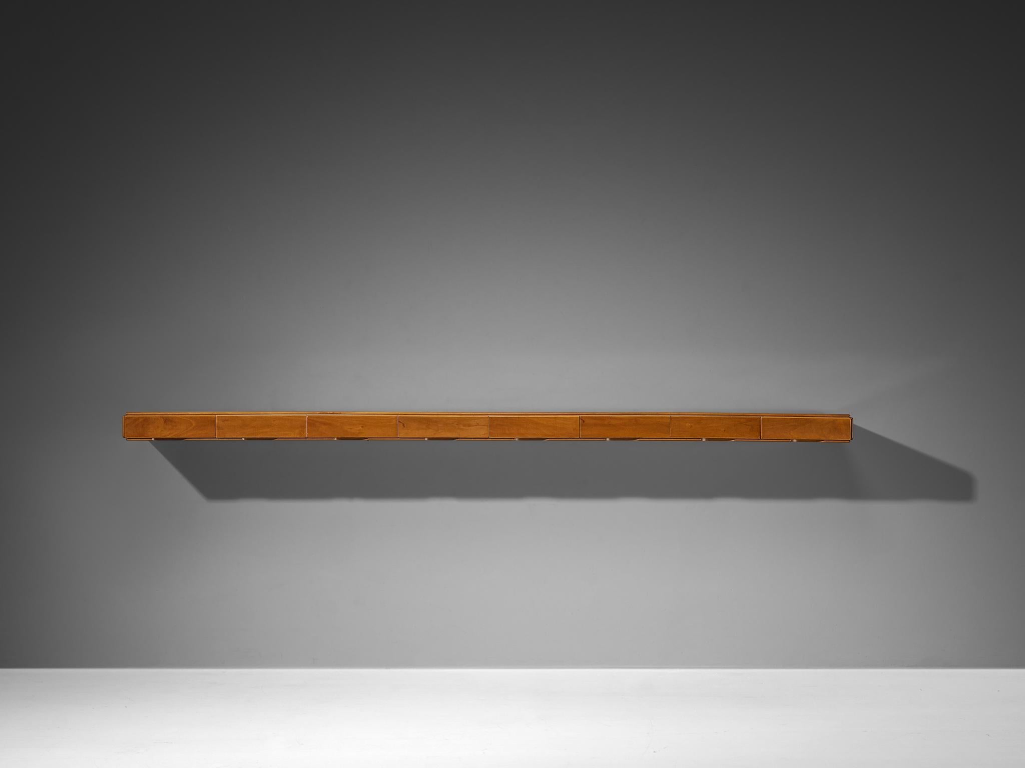 Afra & Tobia Scarpa for Stildomus 'Torcello' Wall Console in Walnut