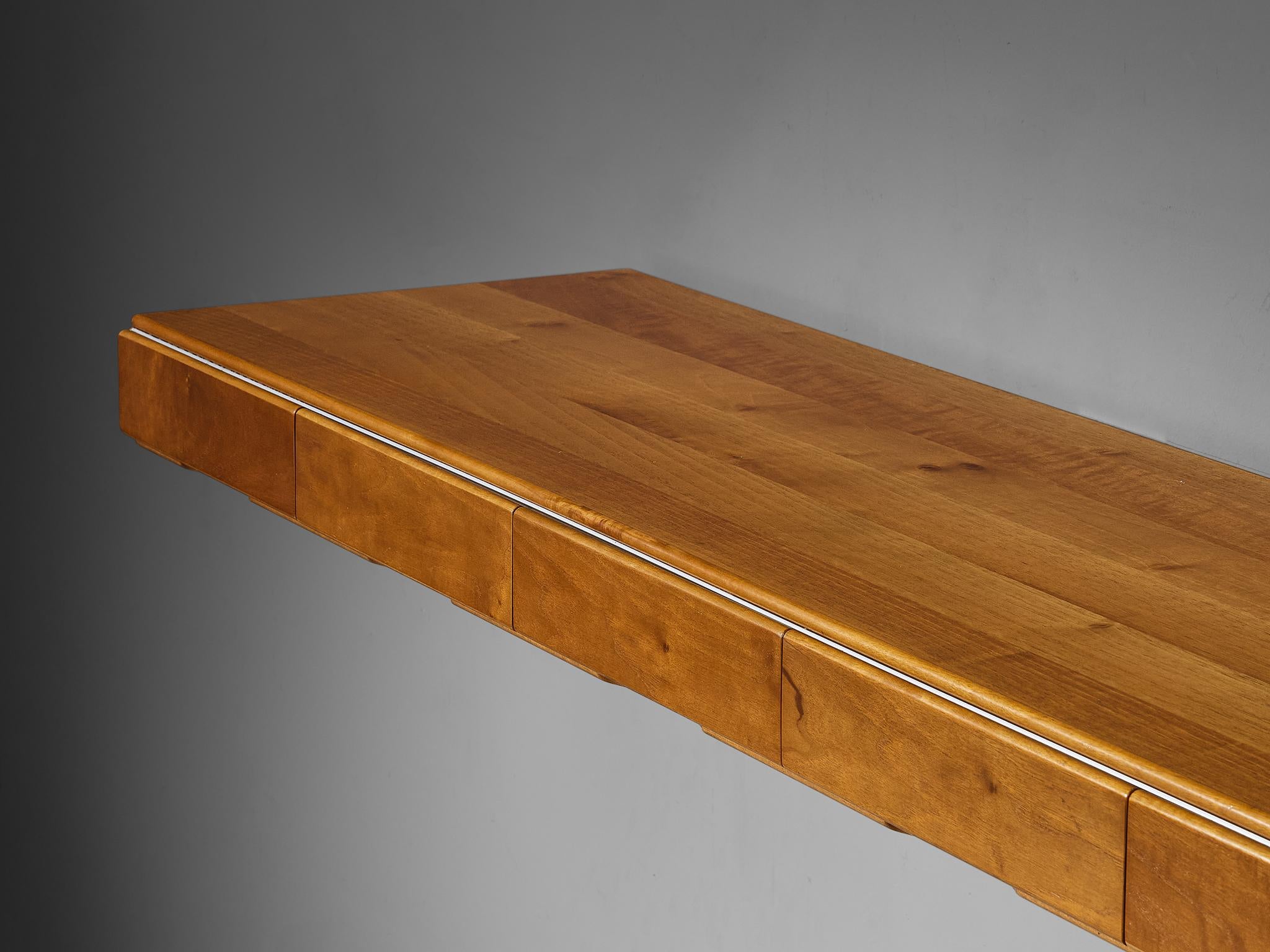 Afra & Tobia Scarpa for Stildomus 'Torcello' Wall Console in Walnut