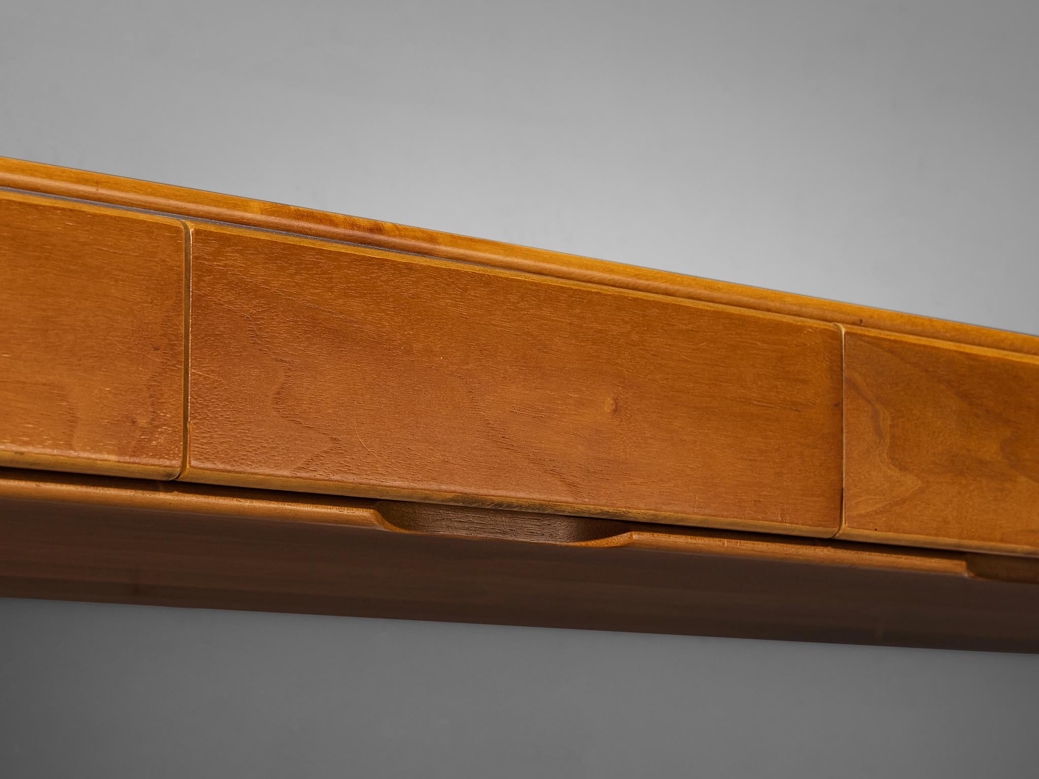 Afra & Tobia Scarpa for Stildomus 'Torcello' Wall Console in Walnut