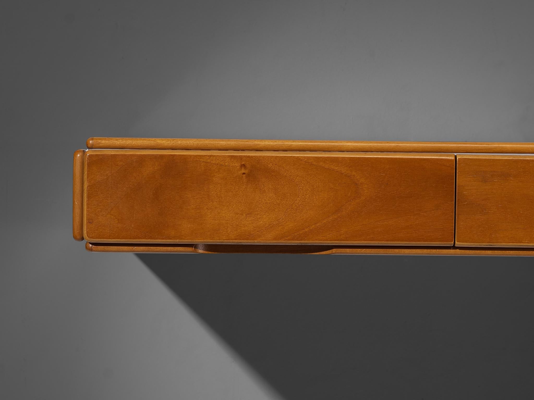 Afra & Tobia Scarpa for Stildomus 'Torcello' Wall Console in Walnut