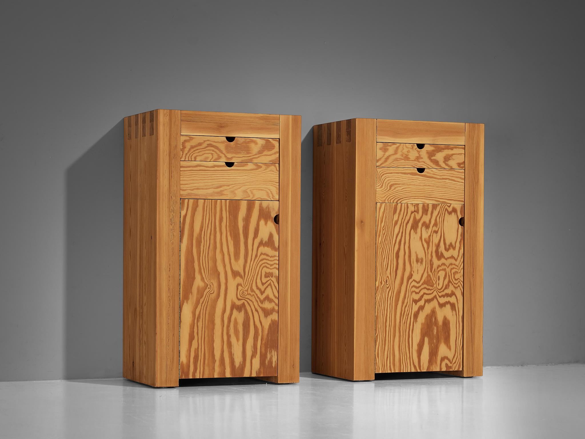 Cubical Cabinets in Oregon Pine