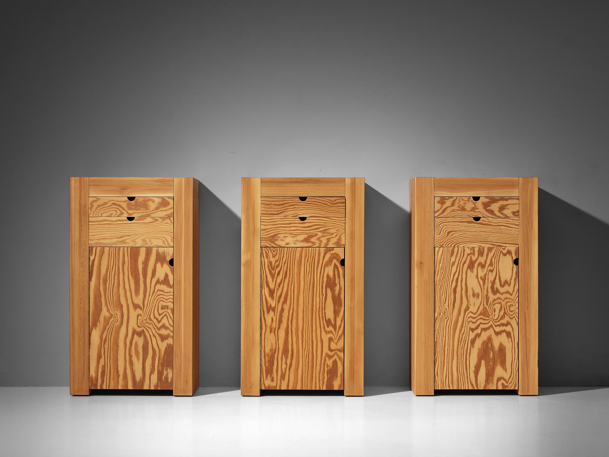 Cubical Cabinets in Oregon Pine