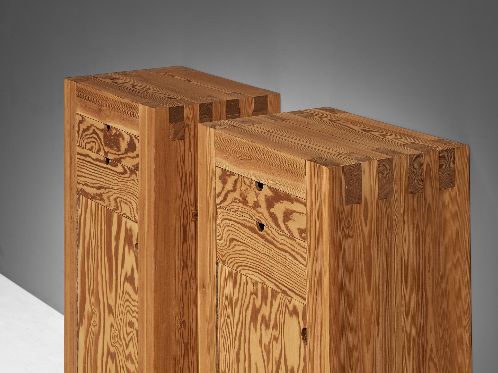 Cubical Cabinets in Oregon Pine