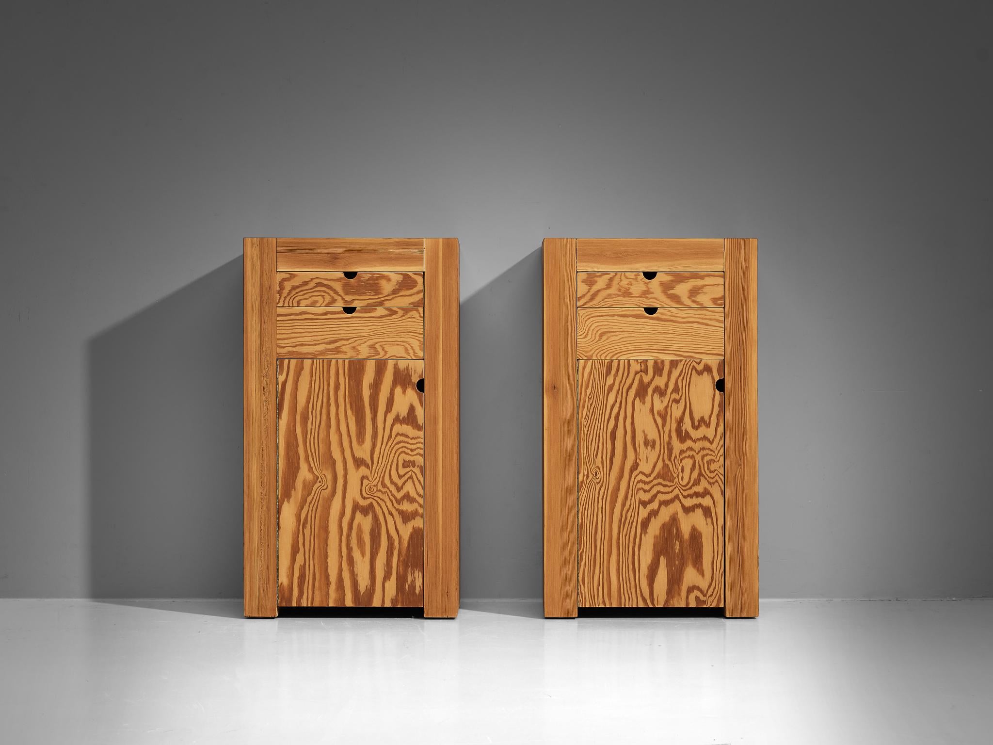 Cubical Cabinets in Oregon Pine