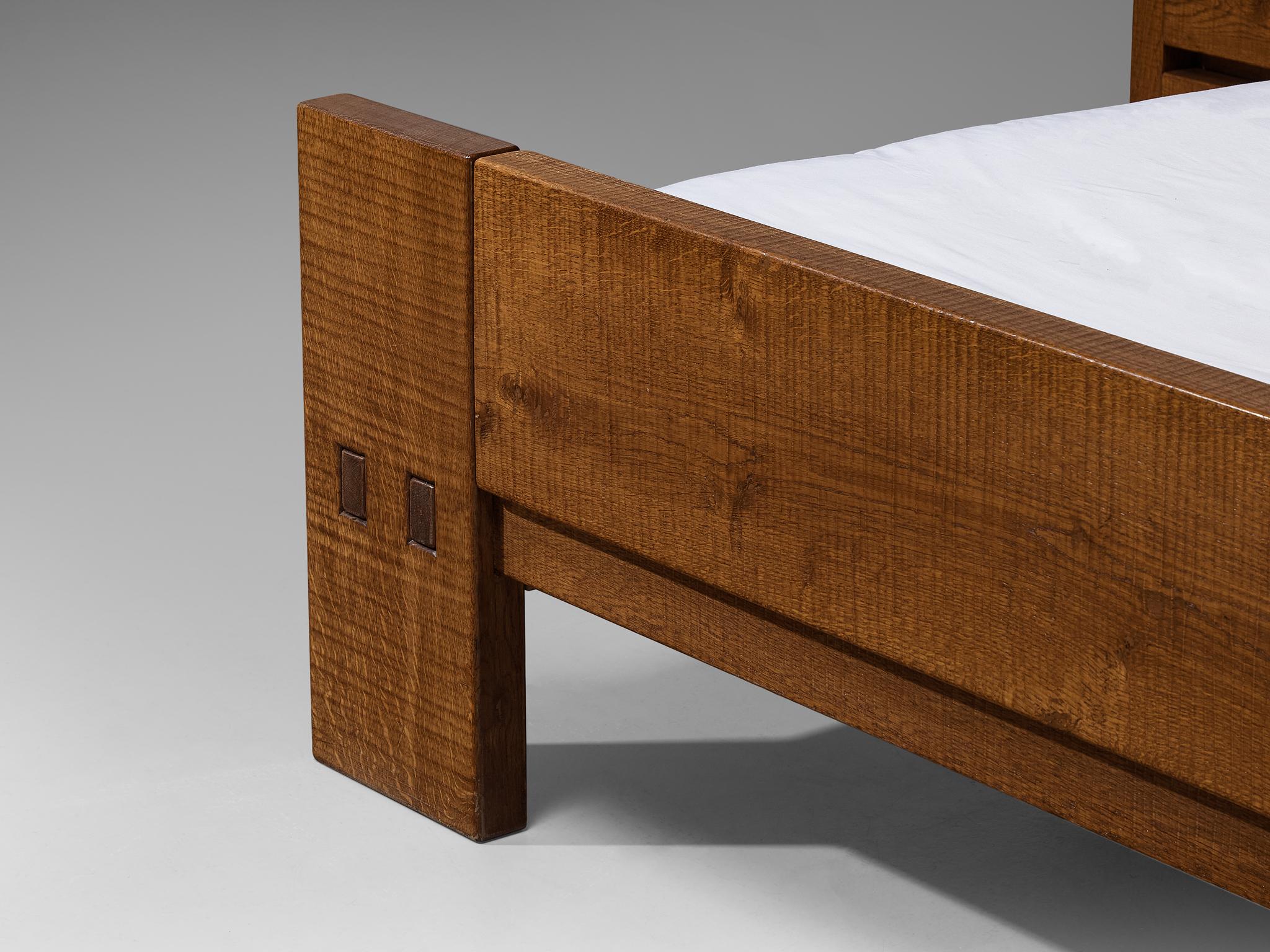 Giuseppe Rivadossi for Officina Rivadossi Bedroom Set in Oak