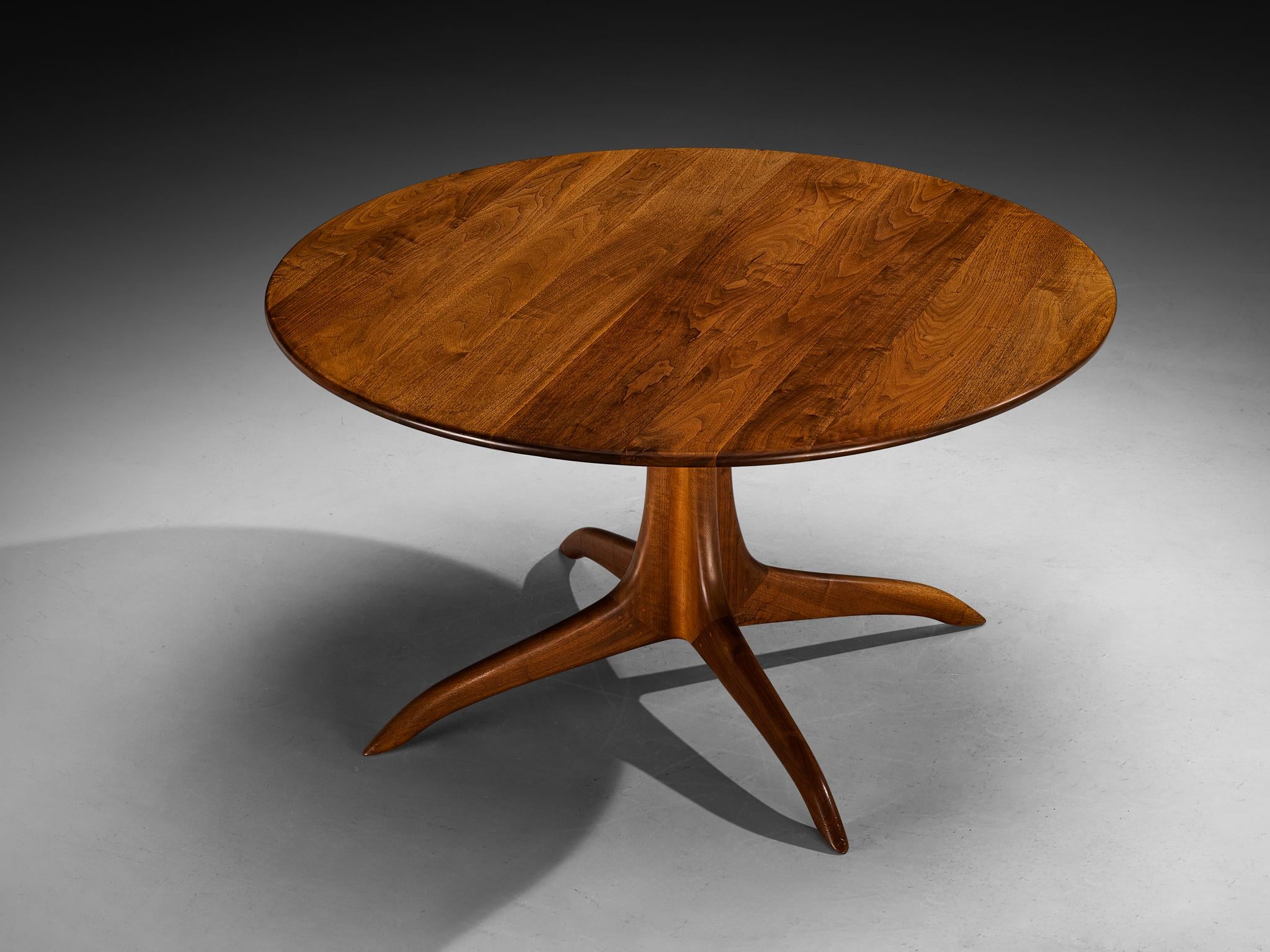 Sam Maloof Dining Table in Walnut