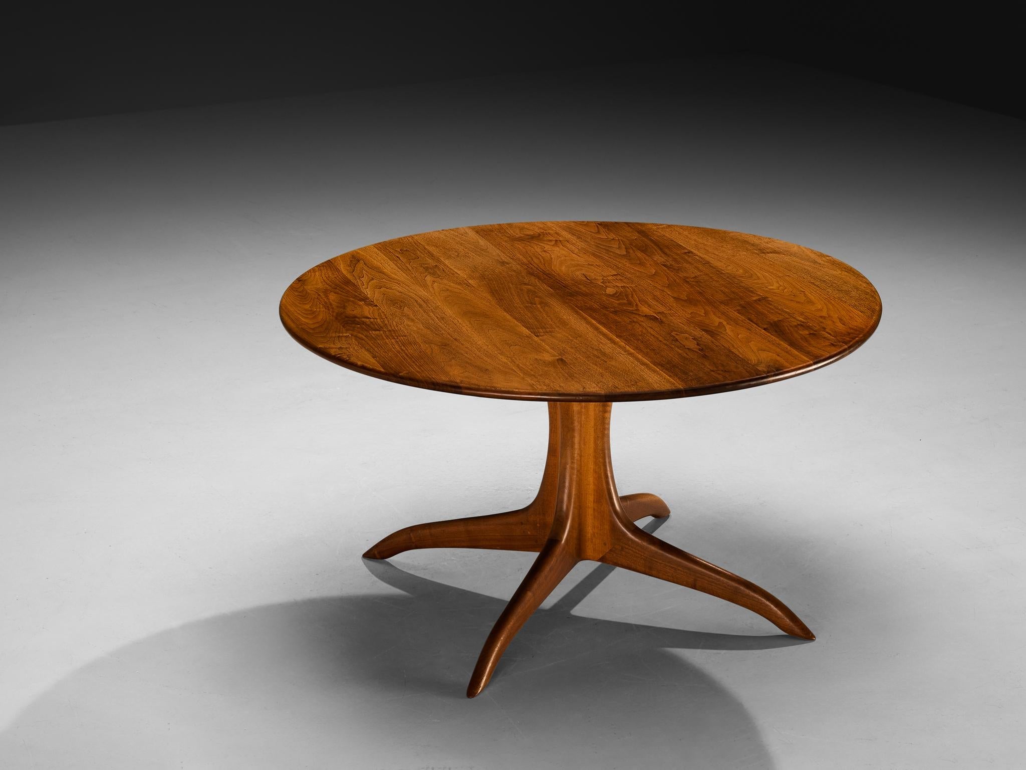 Sam Maloof Dining Table in Walnut