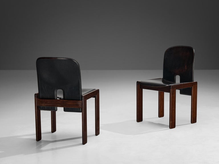 Afra & Tobia Scarpa Set of Eight '121' Dining Chairs