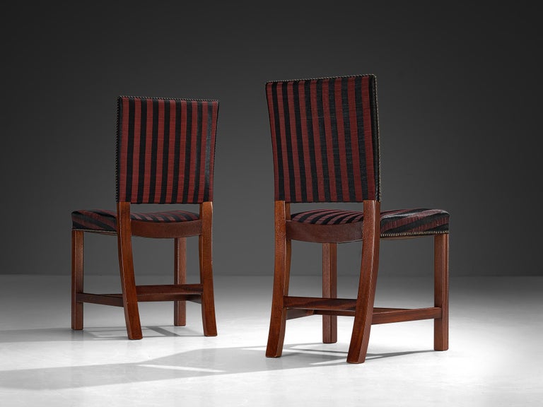 Kaare Klint for Rud. Rasmussens Snedkerier Set of Four Dining Chairs