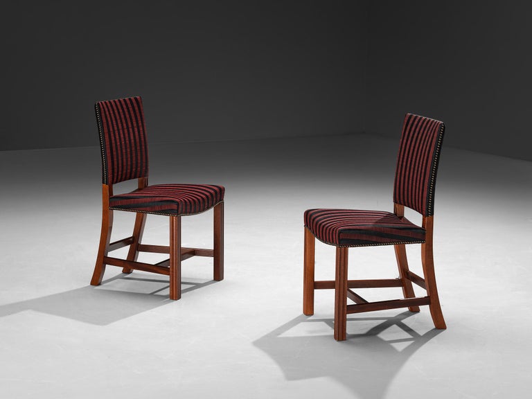 Kaare Klint for Rud. Rasmussens Snedkerier Set of Four Dining Chairs