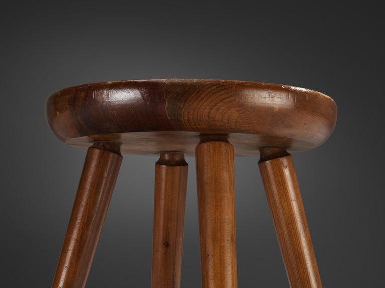 Italian Stools or Side Tables in Solid Pine