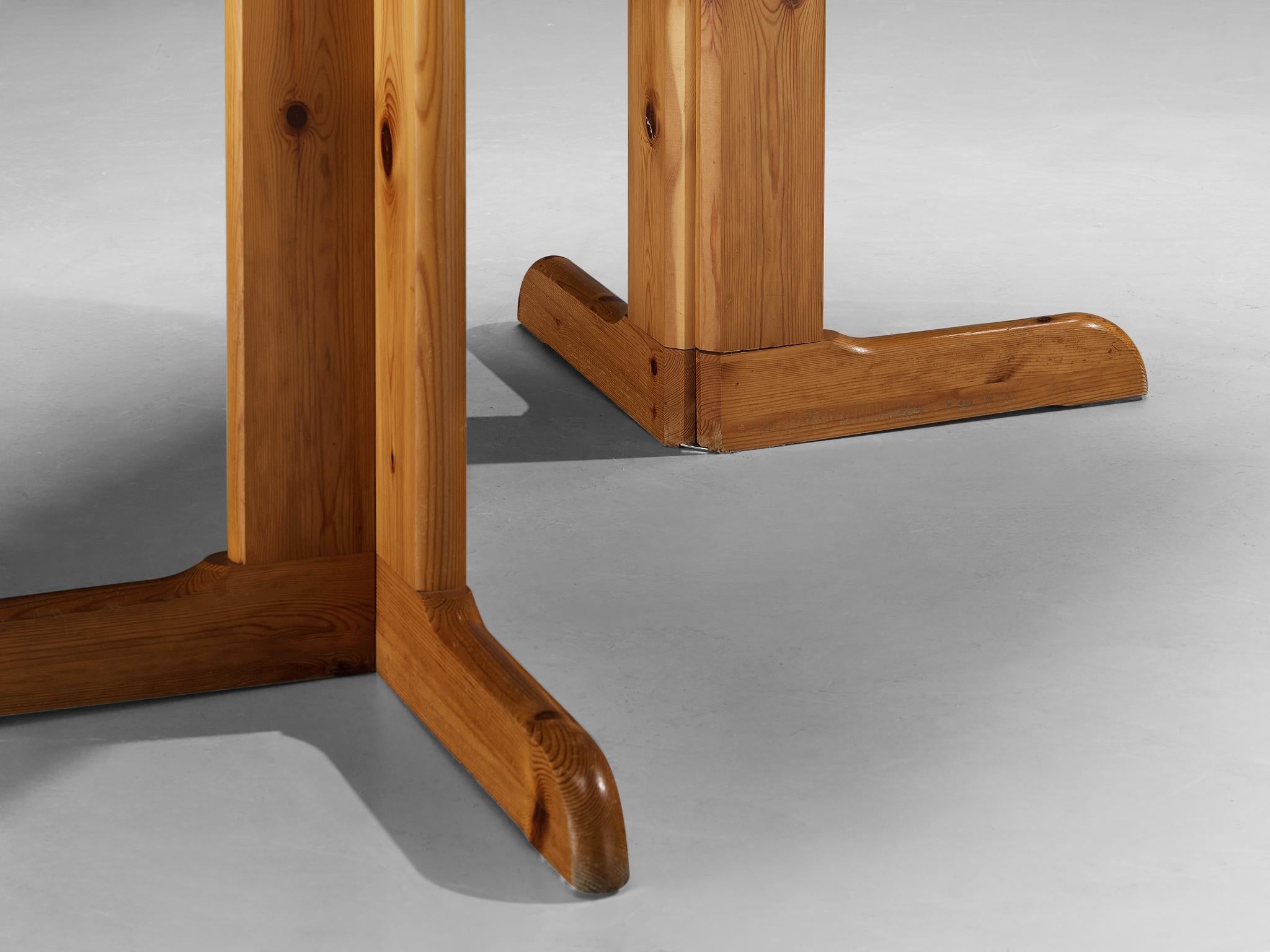 Rainer Daumiller Extendable Dining Table in Solid Pine