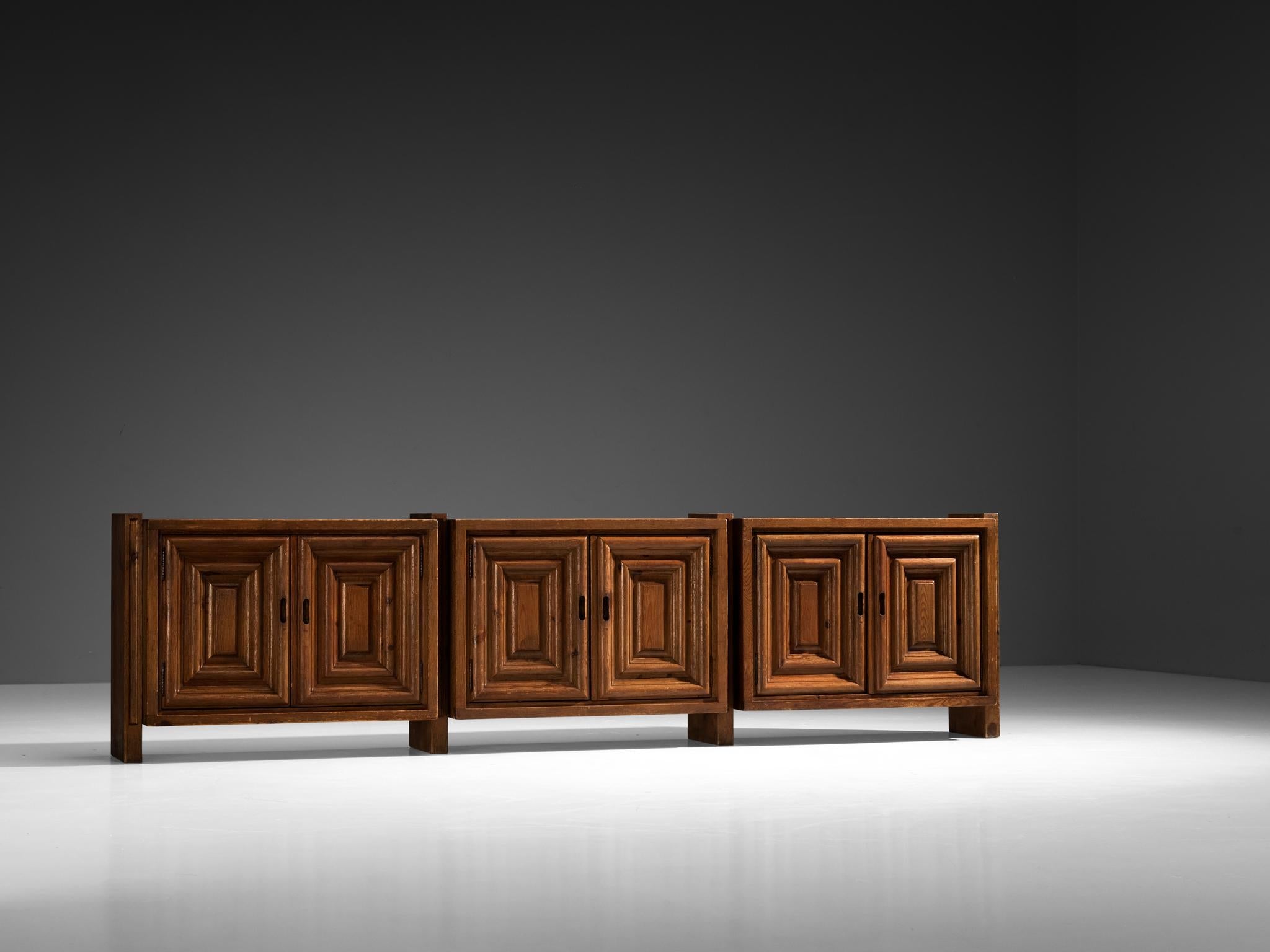 Biosca Spanish Sideboard in Stained Pine