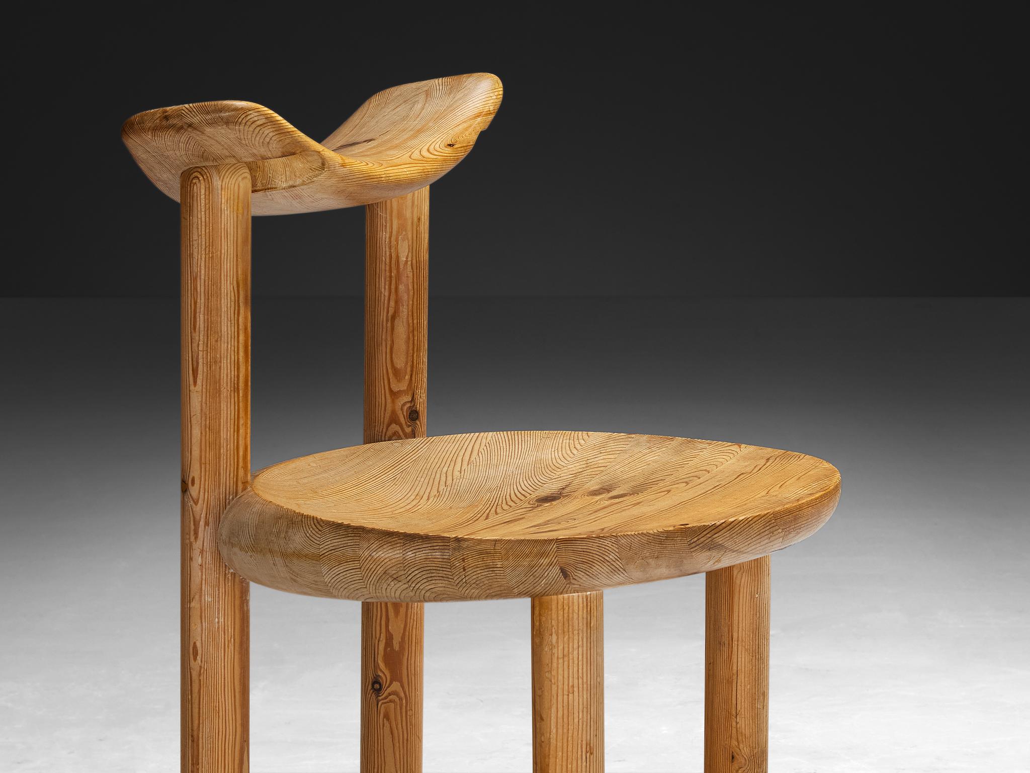 Rainer Daumiller Dining Chair in Solid Pine