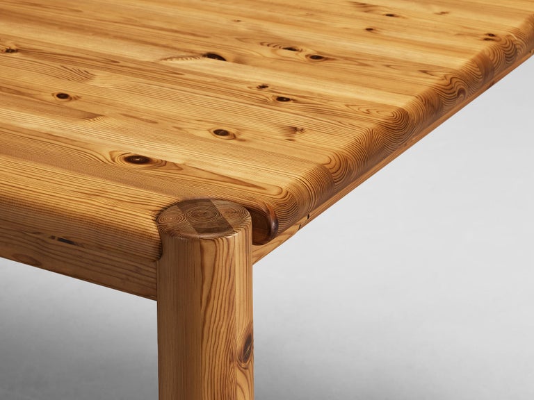 Rainer Daumiller Extendable Drop-Leaf Dining Table in Solid Pine