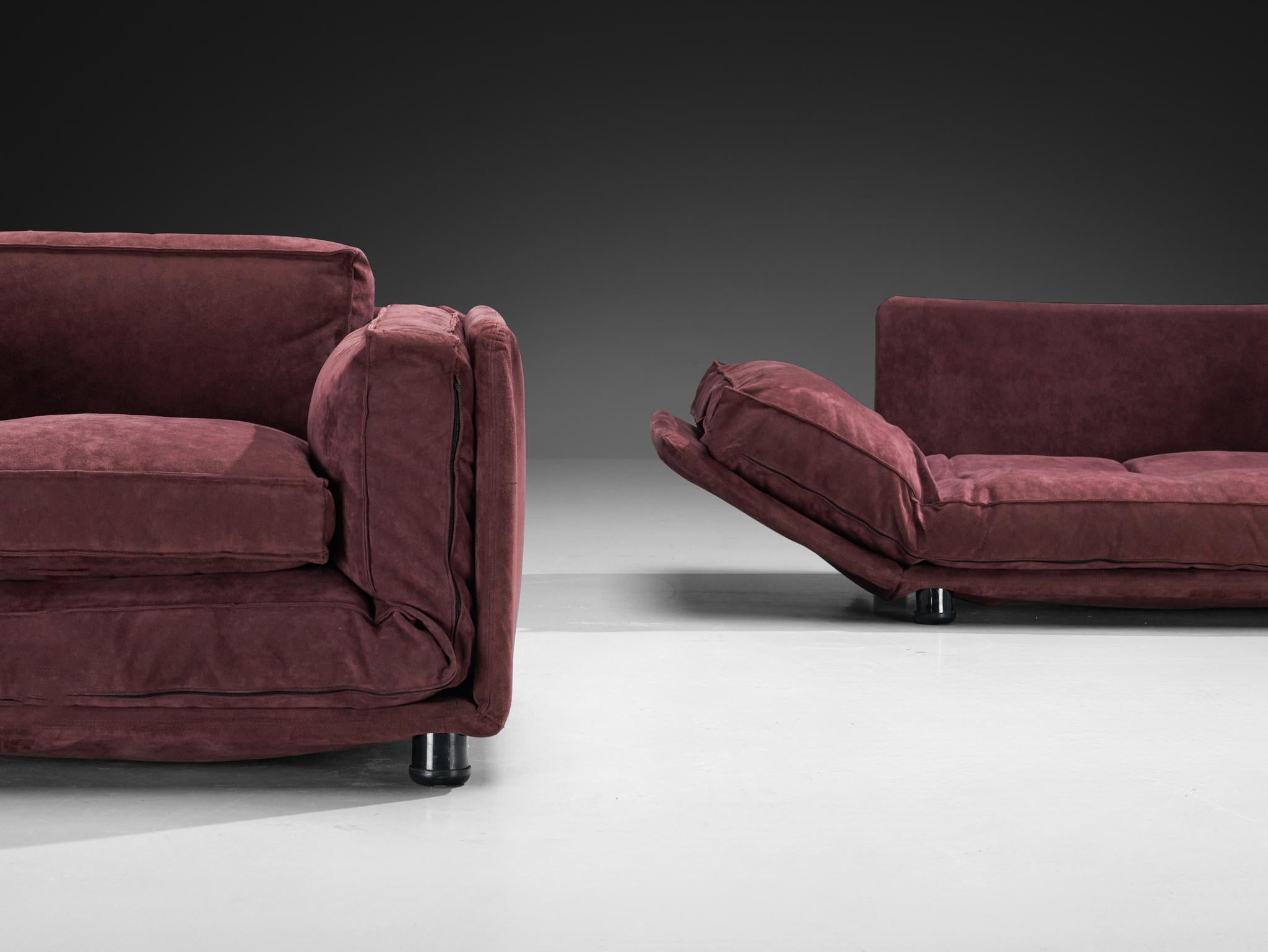 De Pas, D’Urbino & Lomazzi for BBB 'Flap' Transformable Lounge Chairs