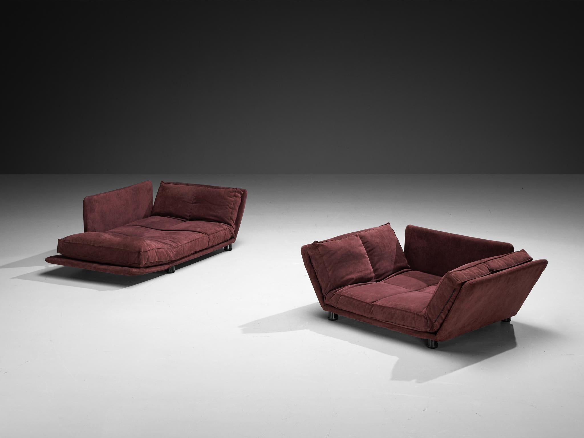 De Pas, D’Urbino & Lomazzi for BBB 'Flap' Transformable Lounge Chairs