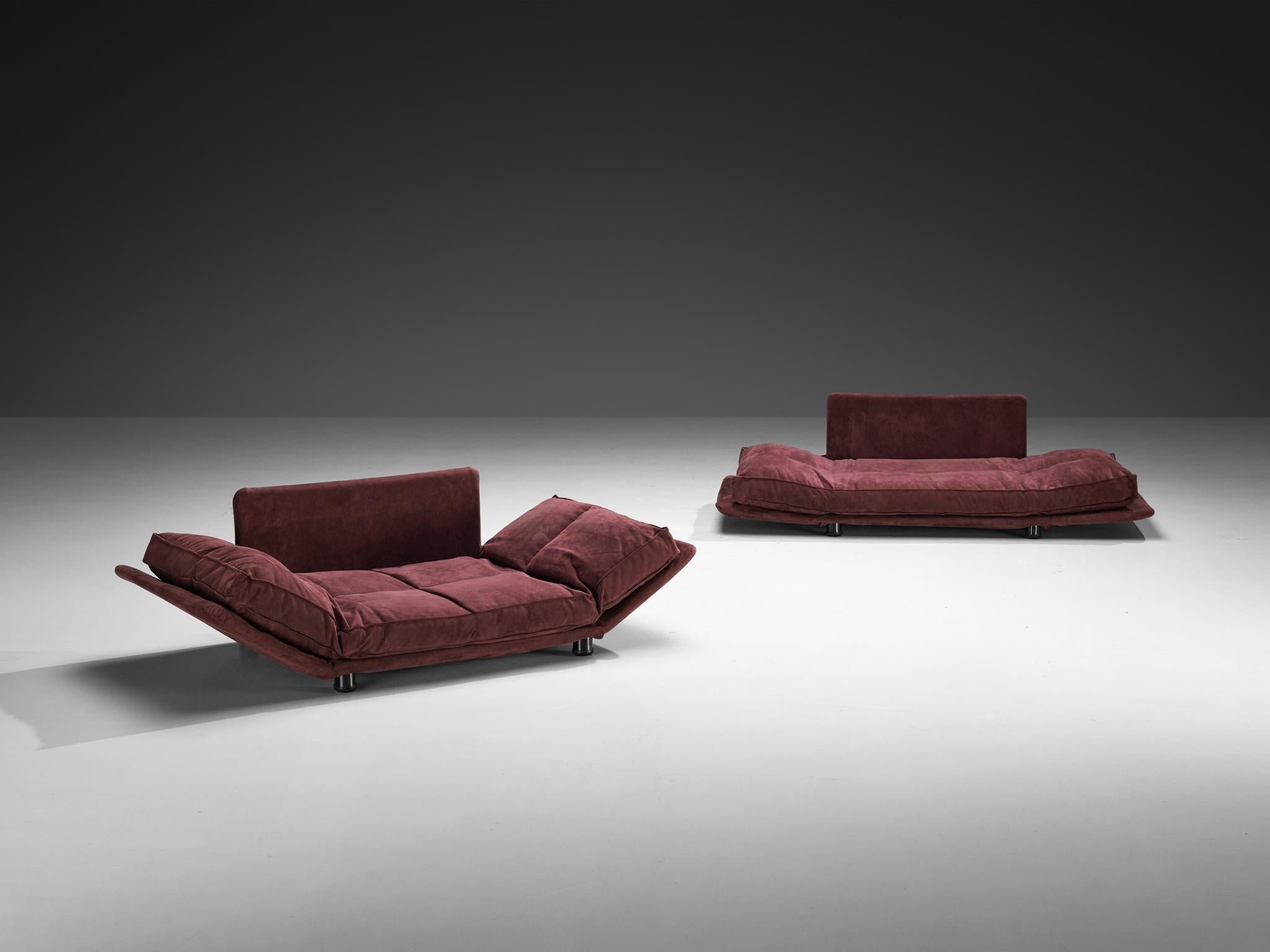 De Pas, D’Urbino & Lomazzi for BBB 'Flap' Transformable Lounge Chairs